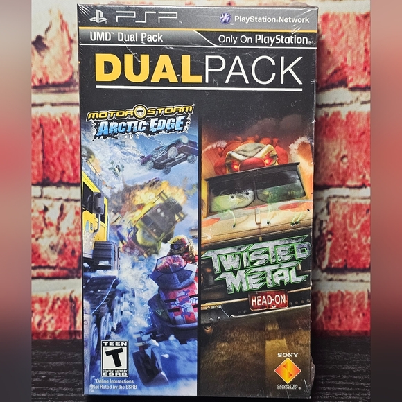 PSP Dual Pack - Twisted Metal/MotorStorm -Sealed
